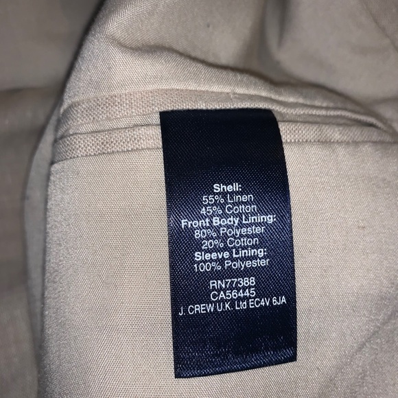 J. Crew - Unstructured Linen Jacket - Picture 6 of 6